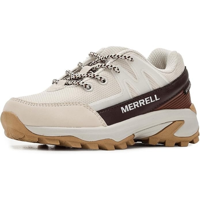 Big Kids Size 7 - Merrell Moab Speed 2 Low Waterproof 2 Shoes Khaki Brown New — image 2 of 5